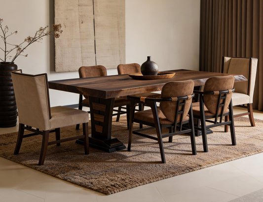 Forge - Table Base - Brown