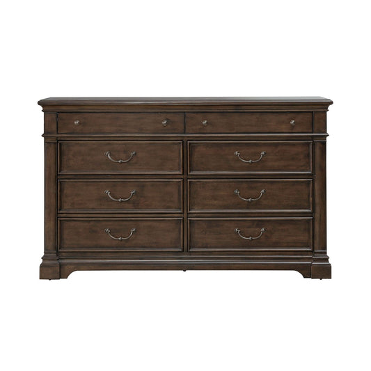 Arden Road - 8 Drawer Dresser - Satin Cherry
