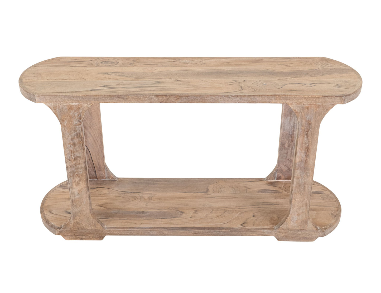 Balam - Sofa Table - Ivory White