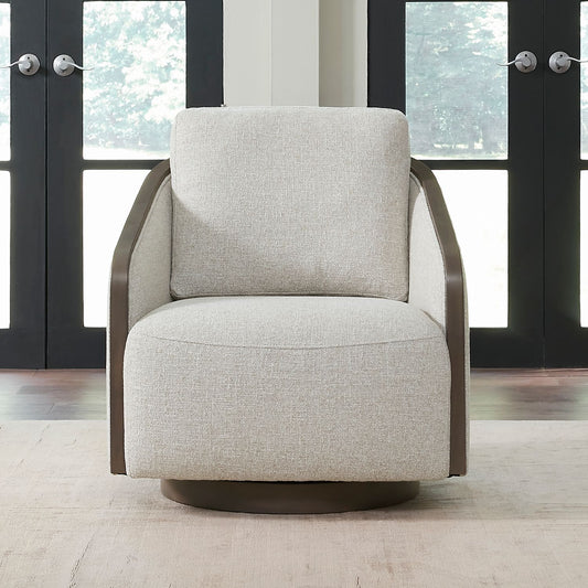 Nora - Upholstered Swivel Accent Chair