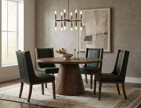 Balam - Round Table Top - Brown