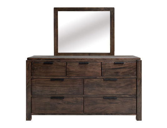 Raramuri - 7 Drawer Dresser - Dark Brown