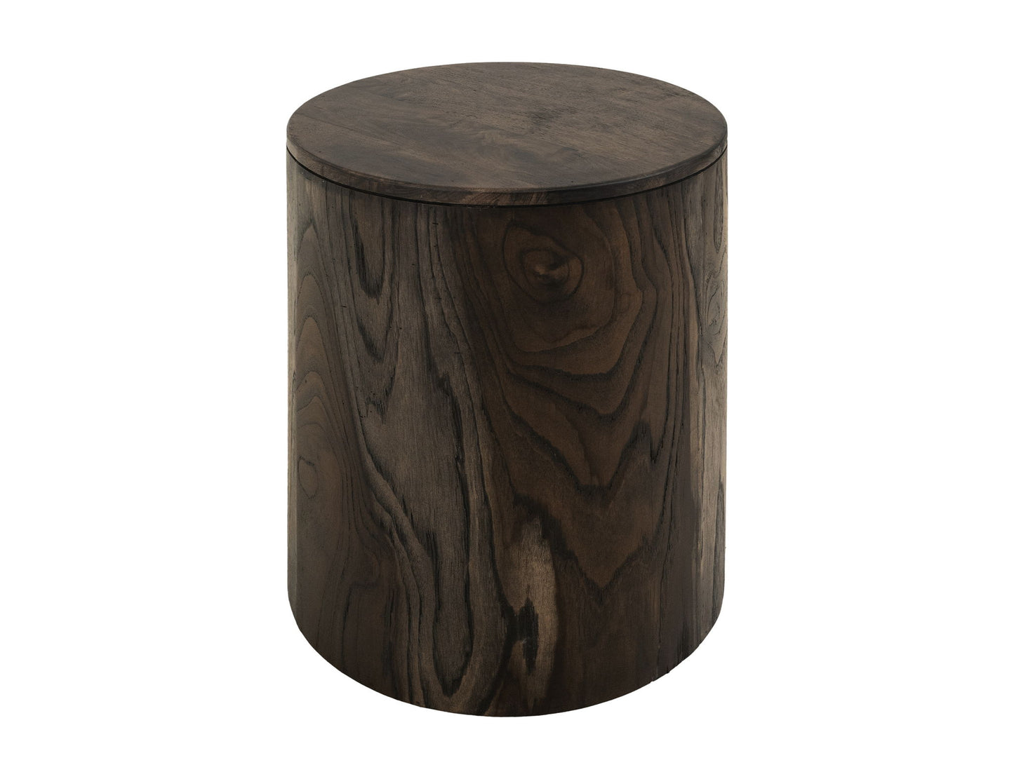Black Balam - Chairside Table - Oil Black
