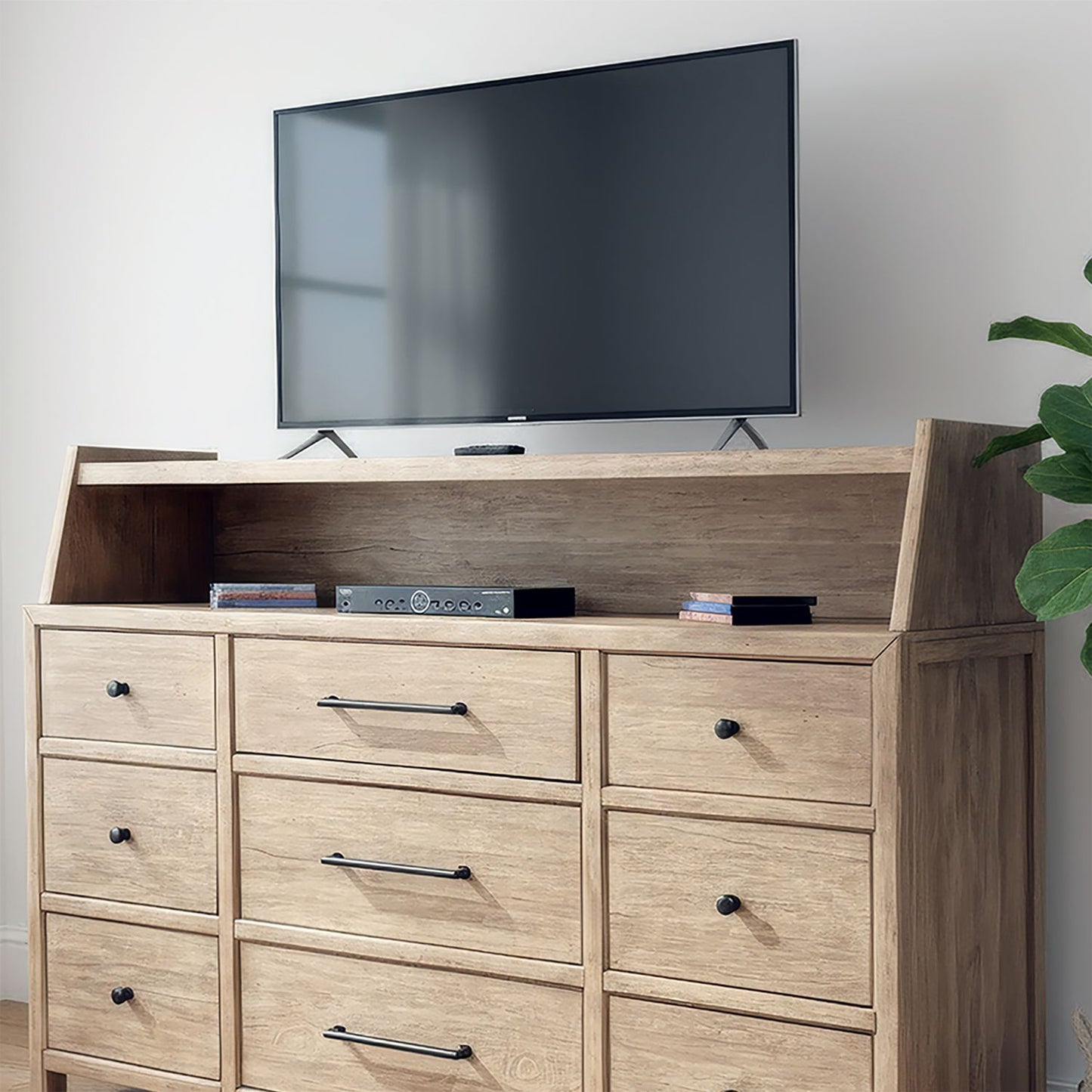 Proximity Place - Dresser Hutch - Barley Buff