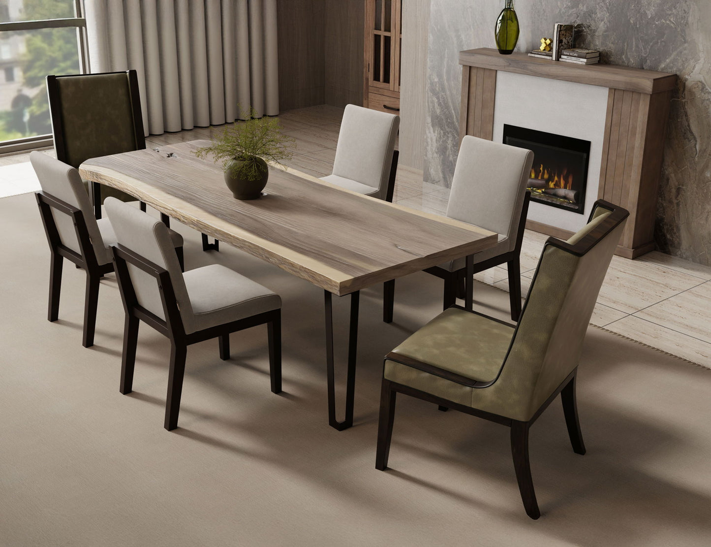 Balam - Upholstered Side Chair (Set of 2)