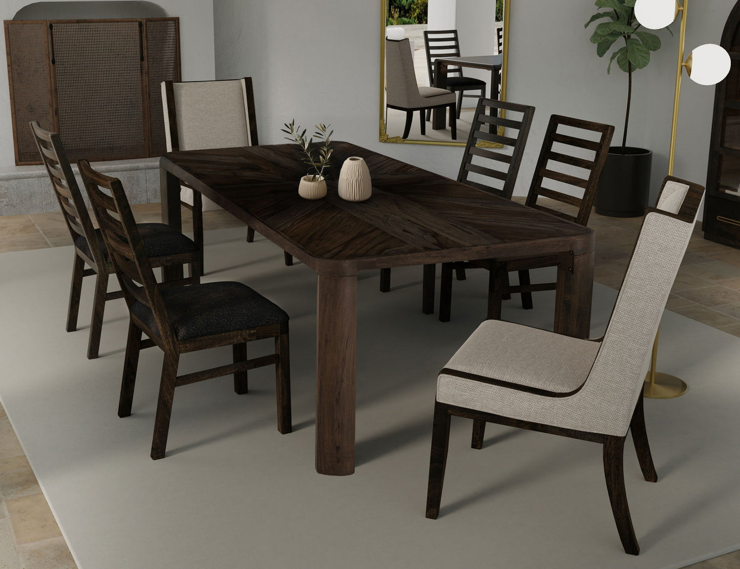 Balam - Table - Oil Black