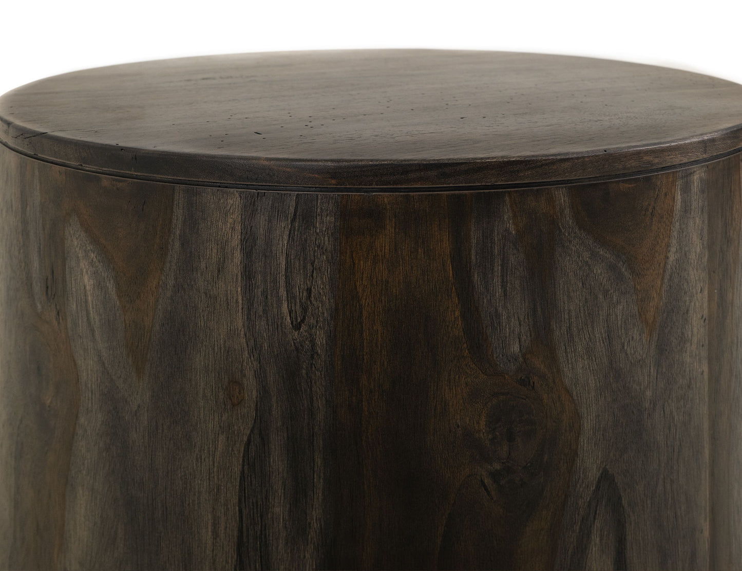 Black Balam - Chairside Table - Oil Black