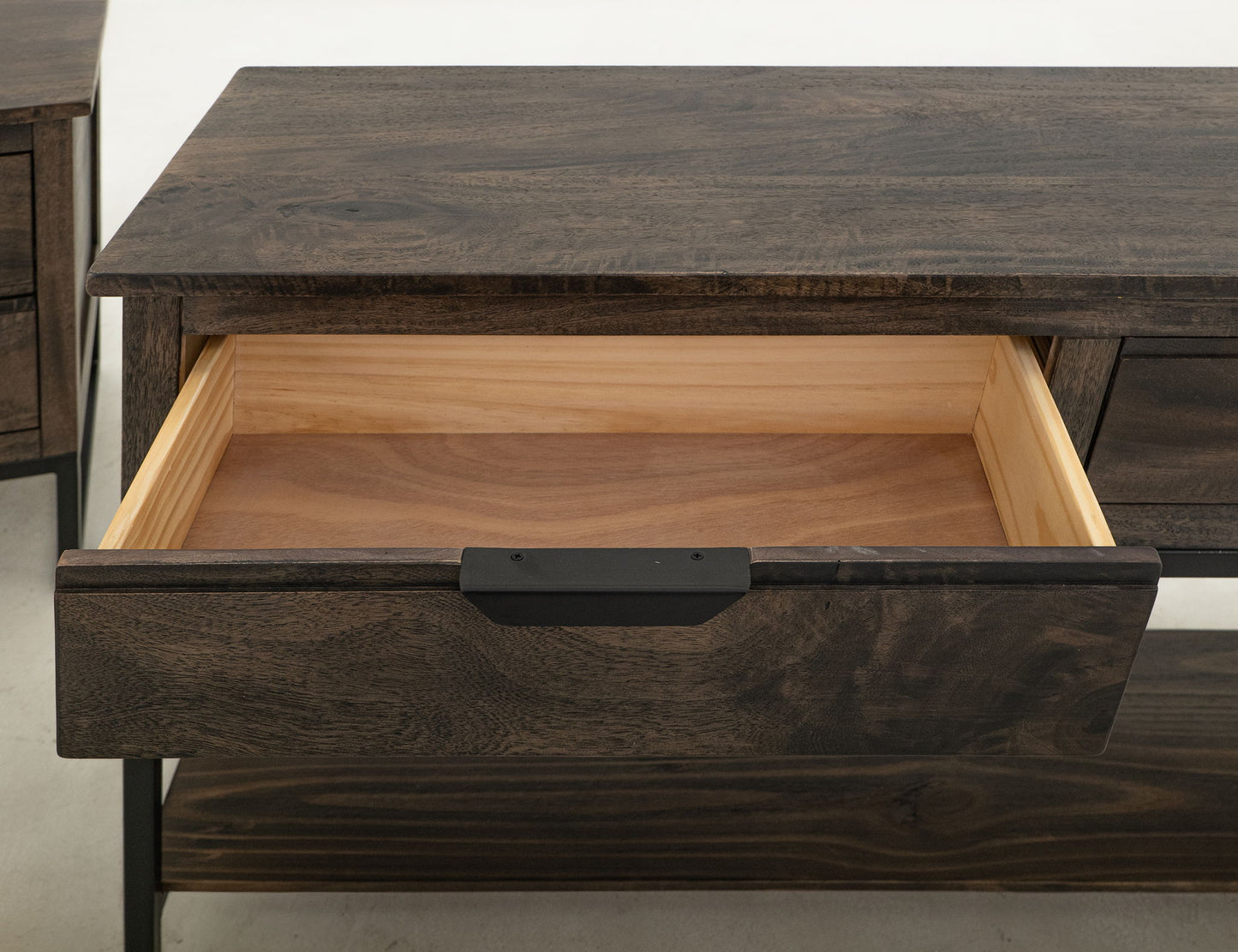 Dark Mita - Sofa Table - Cedar Brown