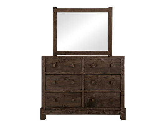Atenas - 6-Drawer Dresser - Brown