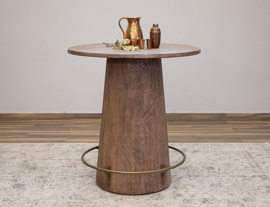 Sahara - Bistro Table Top - Brown Caramel