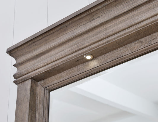 Blairhurst - Dresser And Mirror - Light Grayish Brown