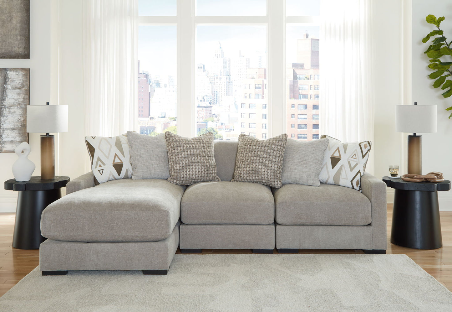 Aslan Court - 3 Piece Sectional