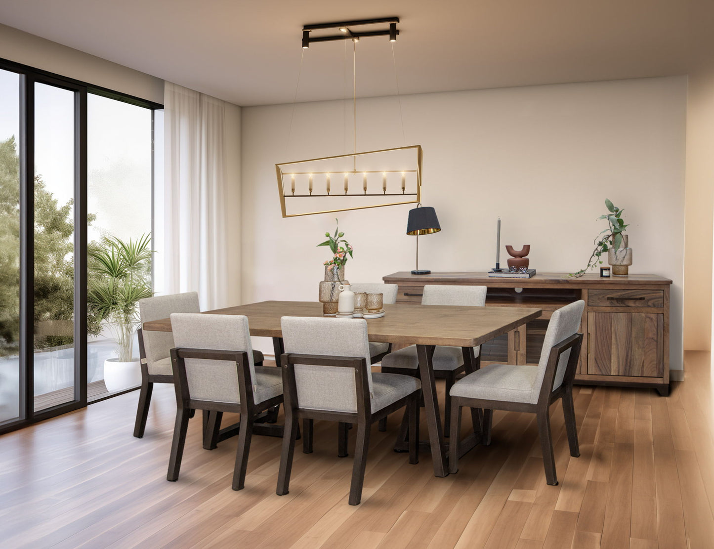 Natural Parota - Table Top - Brown Cappuccino