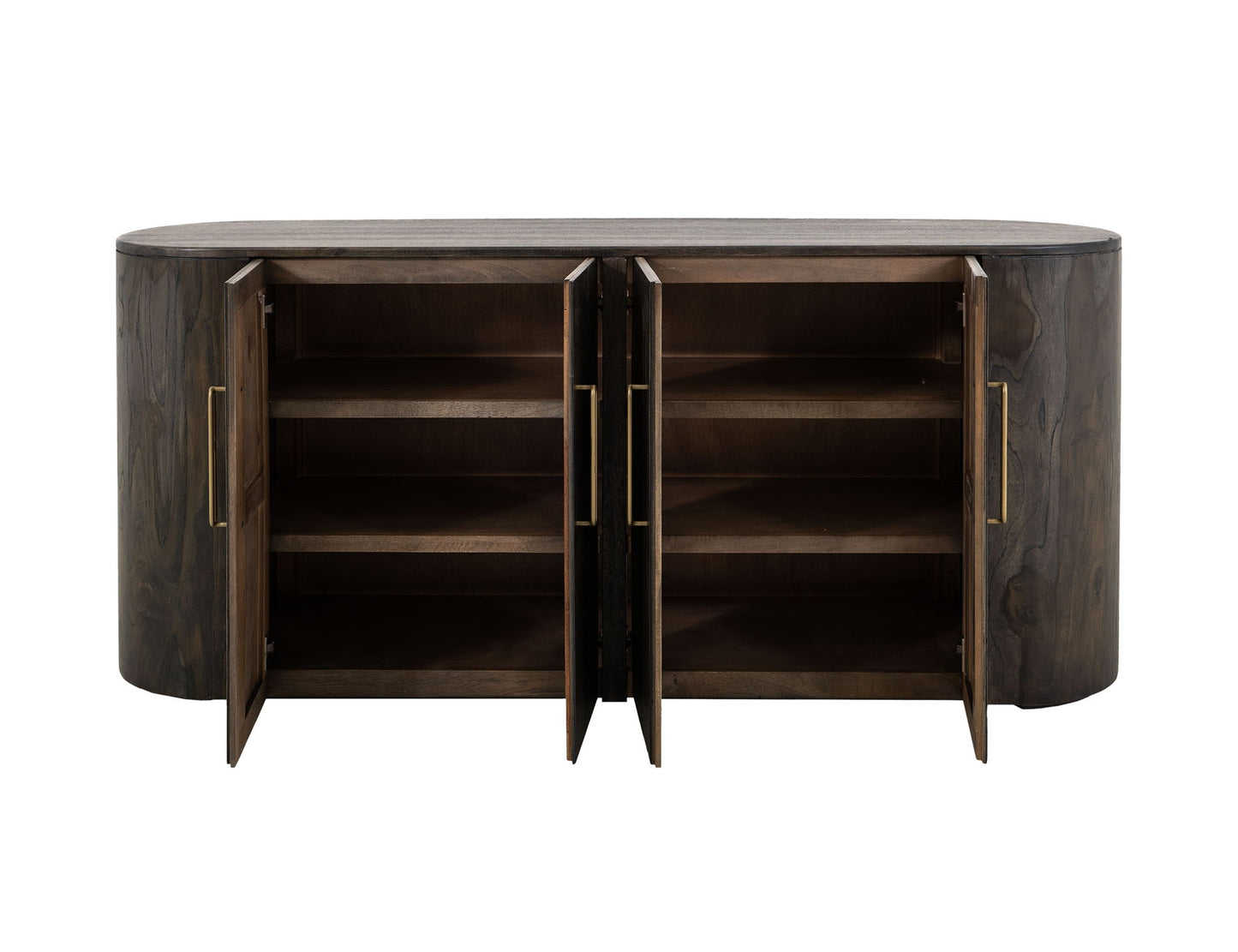Black Balam - 4 Doors Console - Oil Black