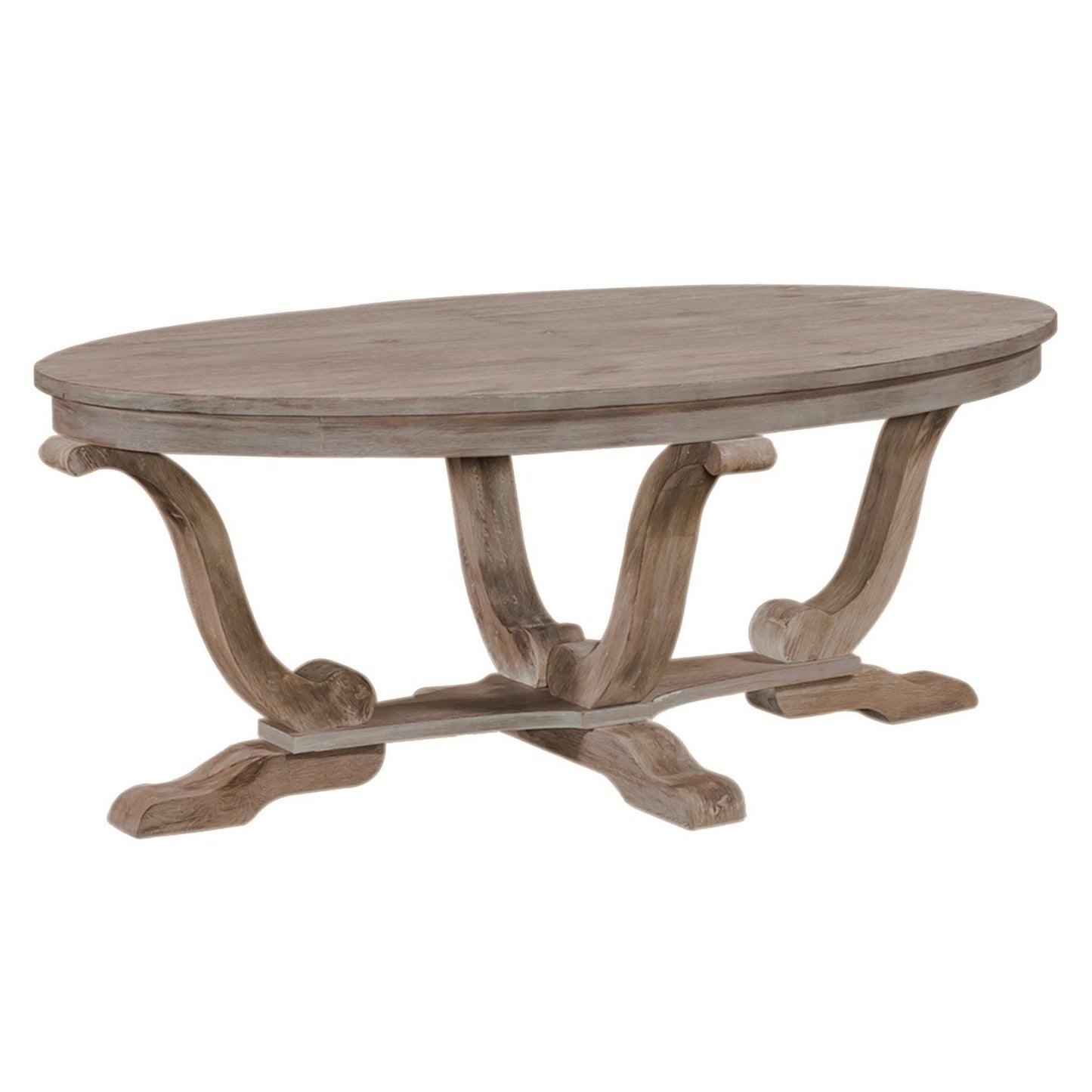Graystone Mill - 3 Piece Table Set (1 Cocktail 2 End Tables) - Light Brown