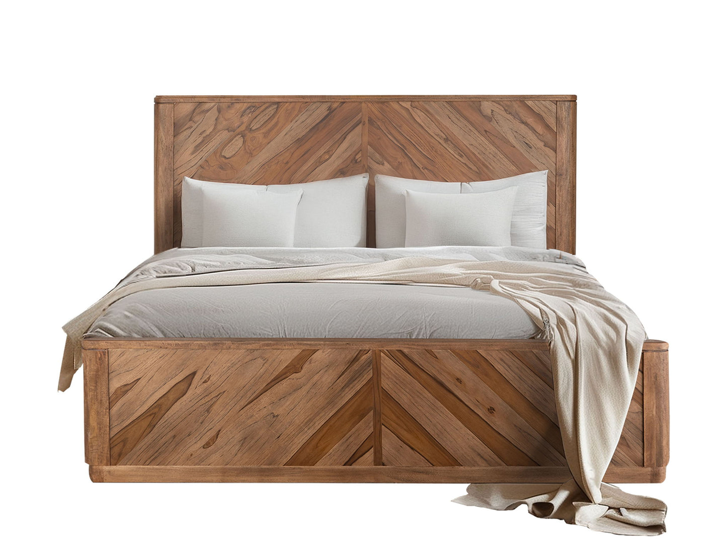 Balam - Queen Headboard - Brown