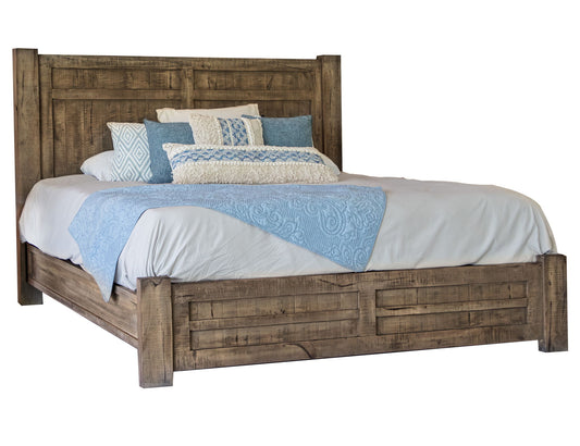 California King Rails (Сollections Antique Gray / Stone Brown) - Brown