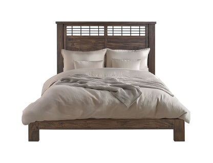 Parota III - King Headboard - Barrel Brown