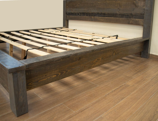 Loft - Queen Platform (5/0 Platform And Rails) - Light Brown