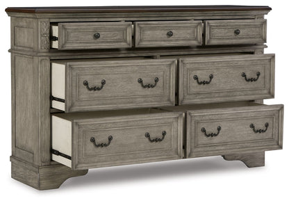 Lodenbay - Dresser - Antique Gray