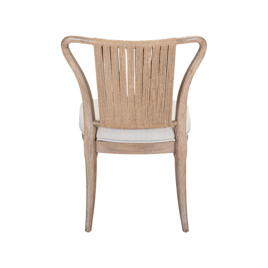 Sheridan Pointe - Shaped Corded Back Side Chair (RTA) - Vintage Natural