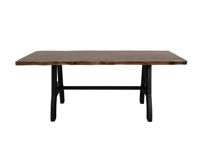 Parota - Table Base - Cinnamon Brown