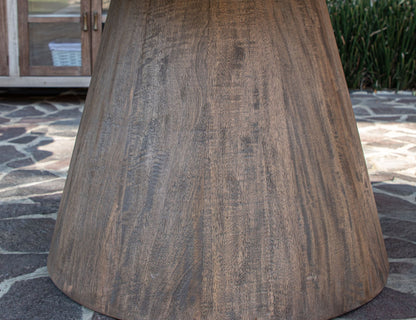 Sahara - Dining Table Base - Brown Caramel
