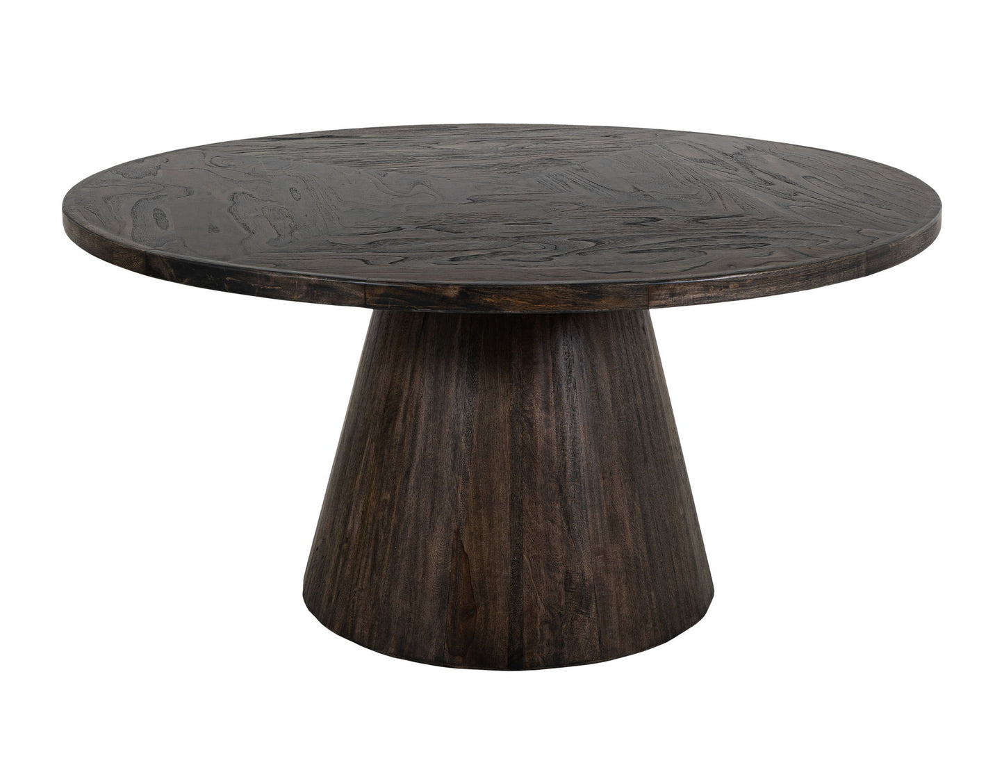 Balam - Round Table Top - Oil Black