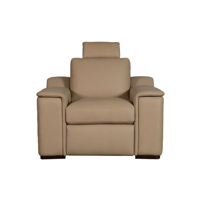 Armon - Chair With Power Footrest & ZG - Oslo Fawn