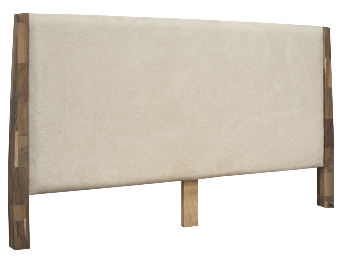Parota Nova - Queen Upholster Headboard - Brown
