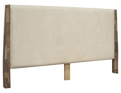 Parota Nova - Queen Upholster Headboard - Brown