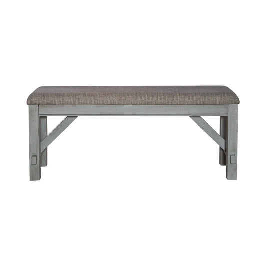 Newport - Dining Bench - Smokey Gray / Carbon Gray