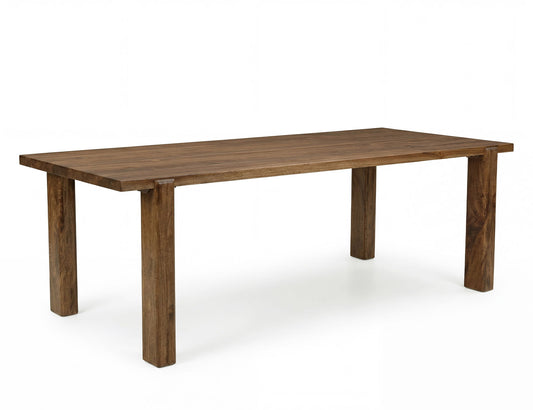 Silver - Table Base - Brown