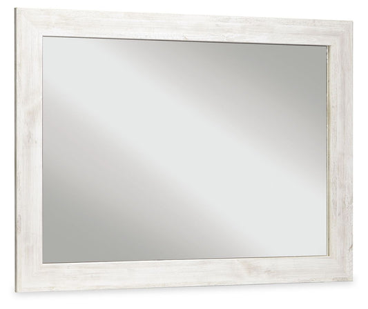 Paxberry - Bedroom Accent Mirror - Whitewash