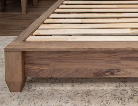 Parota Nova - King Platform - Brown Cappuccino