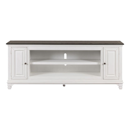 Fireplace TV Consoles - 80" Fireplace TV Console FTS - White