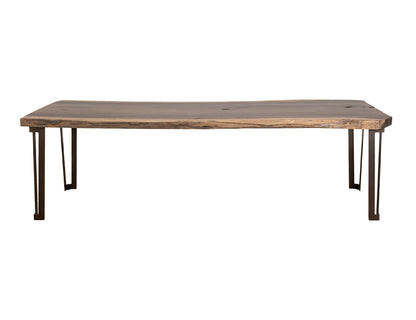 Natural Parota - Table Base - Brown