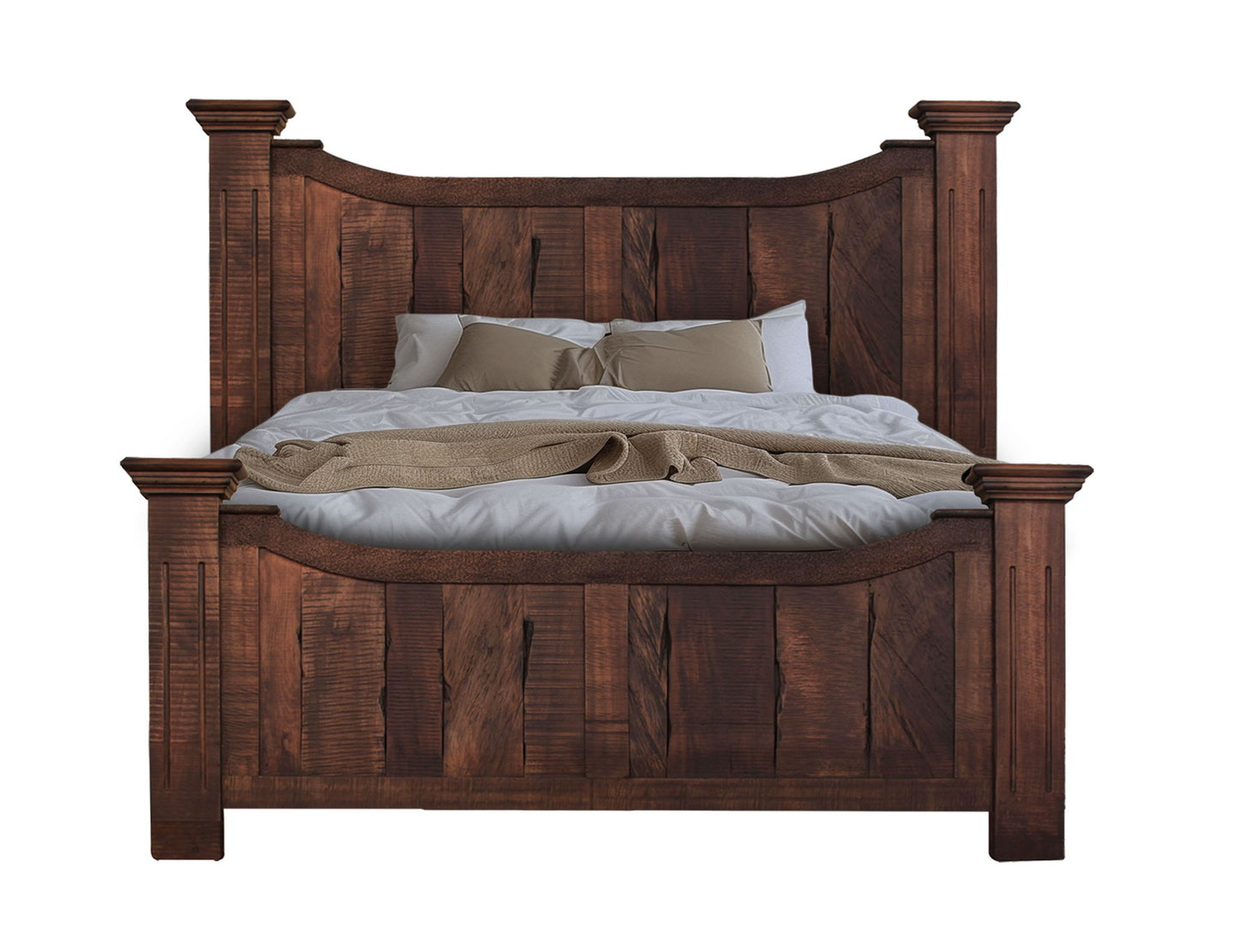 Madeira - King Footboard - Deep Brown