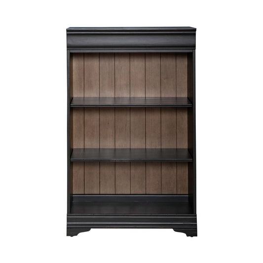 Meritage - 48" Bookcase - Aged Charcoal