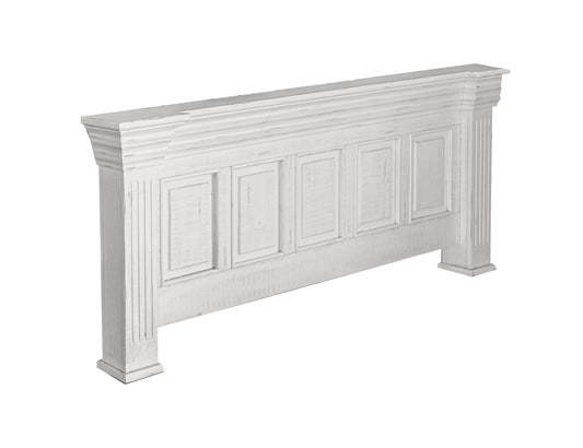 Terra - Queen Footboard - Distressed White