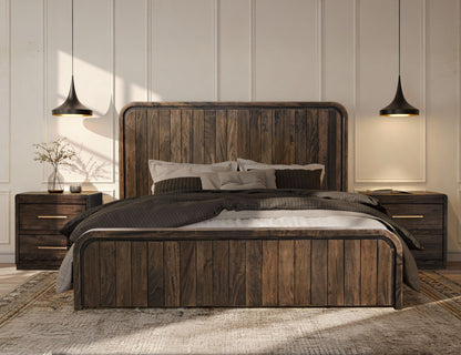 Mezquite - King Headboard - Dark Brown
