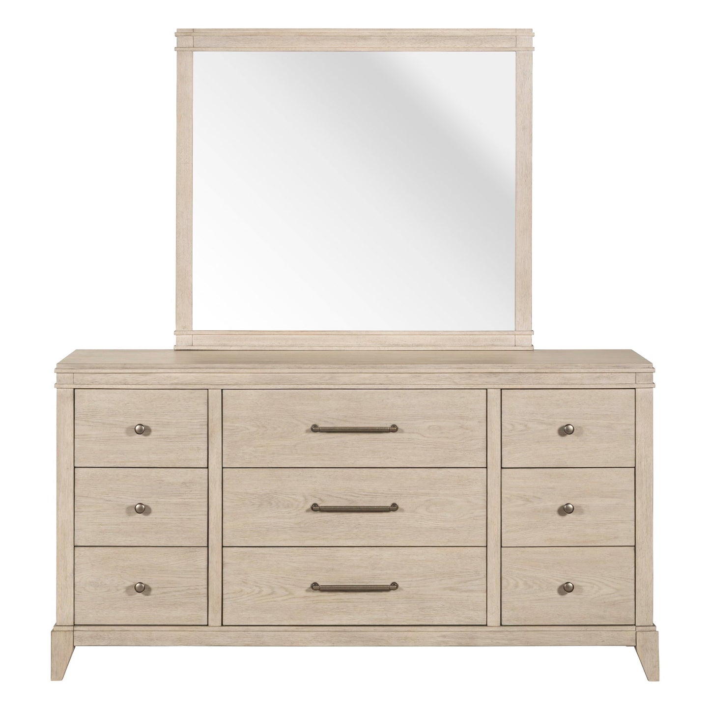 New Haven - Dresser & Mirror - White