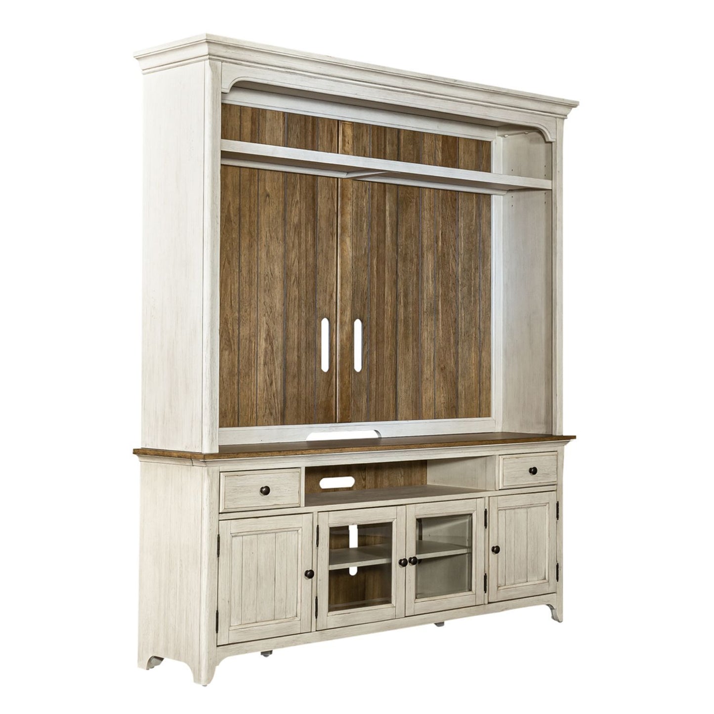 Farmhouse Reimagined - Entertainment Center