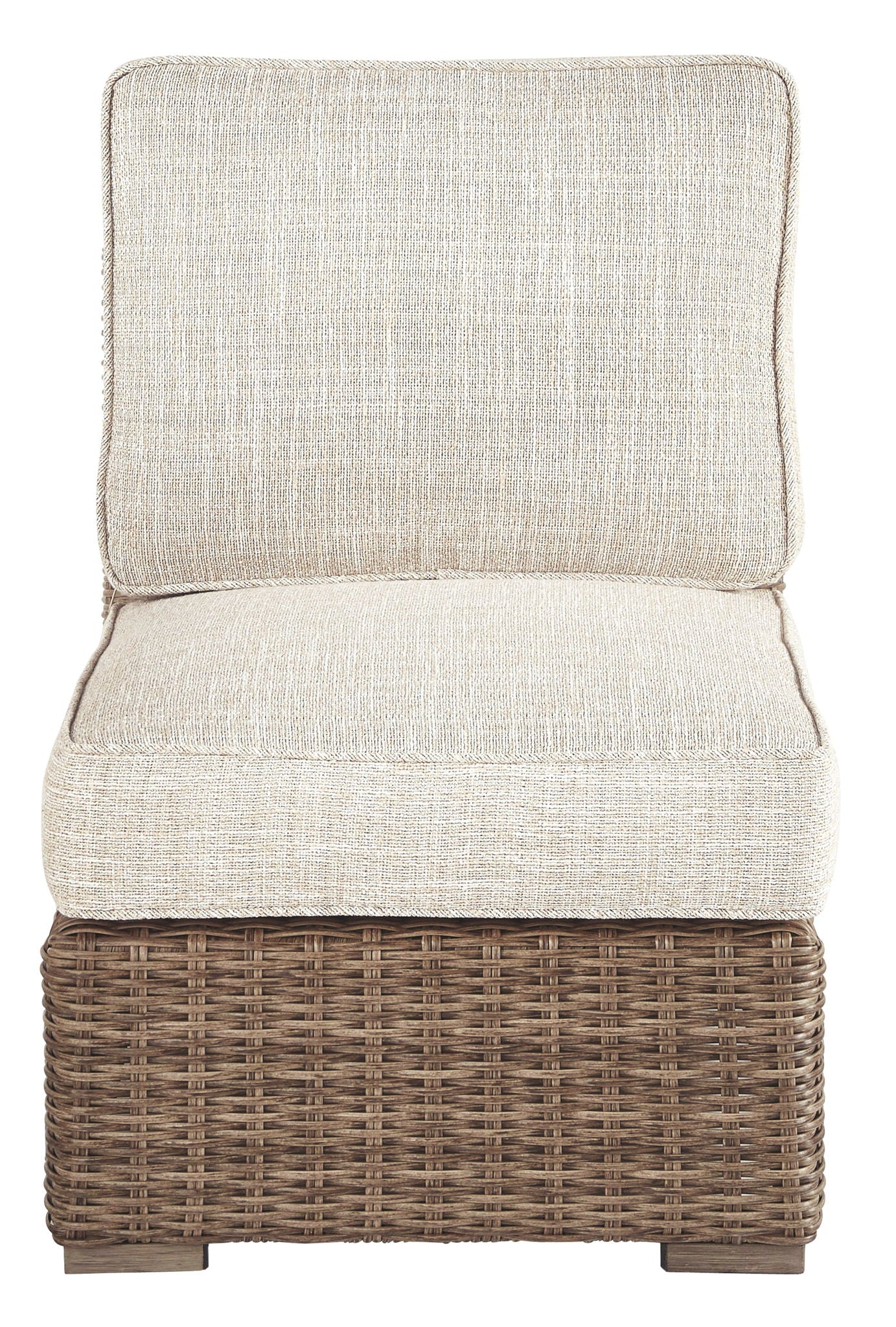 Beachcroft - Armless Chair w/Cushion - Beige