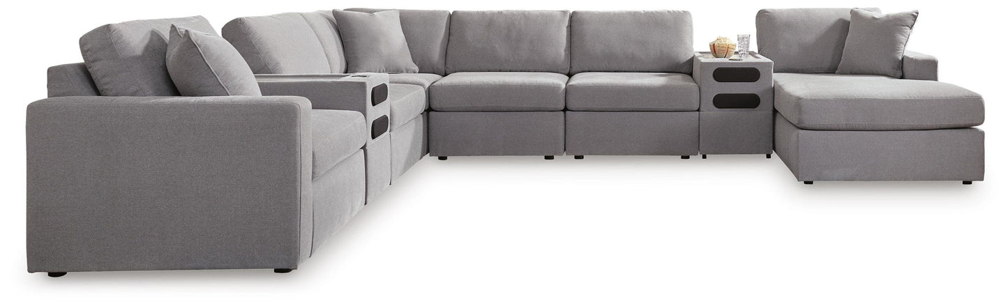 Modmax - U-Shaped Sectional - Granite
