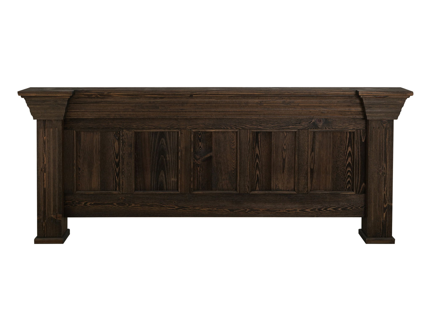 Desire - Queen Footboard - Mahogany Brown
