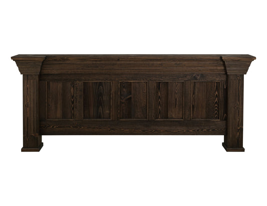 Desire - Queen Footboard - Mahogany Brown
