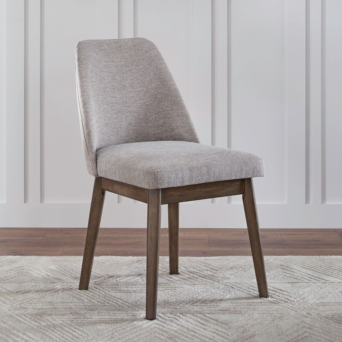 Edison - Upholstered Side Chair (RTA) - Brownstone With Faux Marble Tops