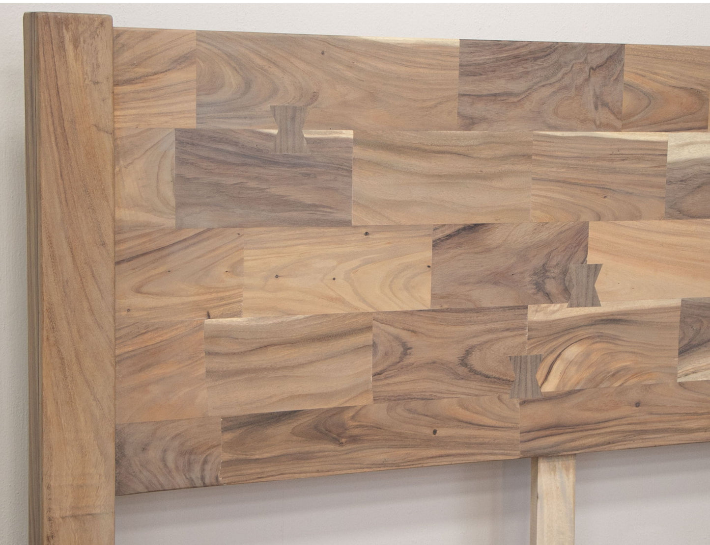 Natural Parota - Queen Headboard - Brown Cappuccino