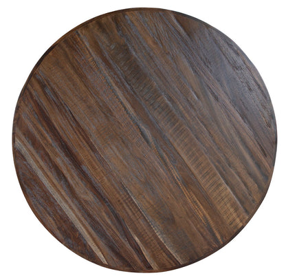 Rock Valley - Round Table Top - Brown
